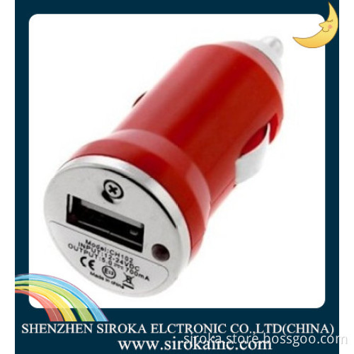 Colorful dual USB 5v1A Car Charger for Samsung with CE ROHS approved